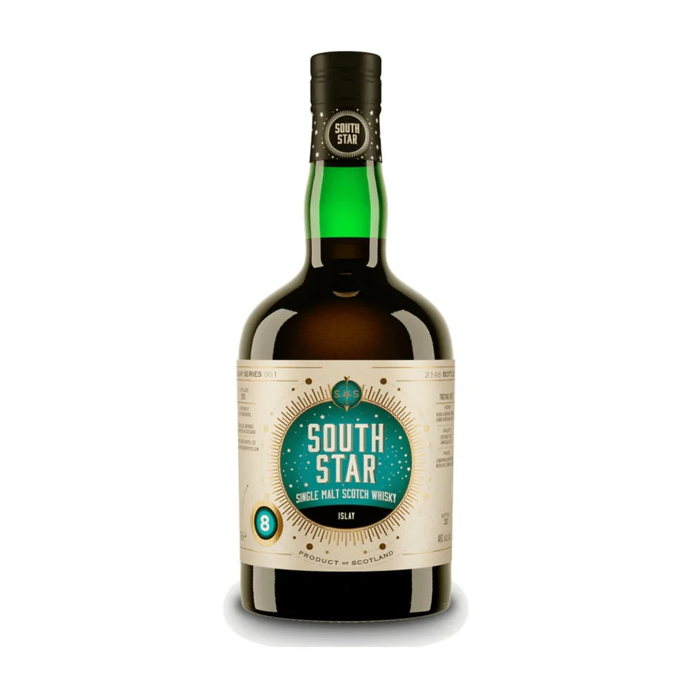 South Star Islay (Caol Ila) 8 year Old Single Malt Scotch Whisky 700mL
