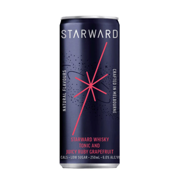Starward Whisky, Tonic and Juicy Ruby Grapefruit 250ml