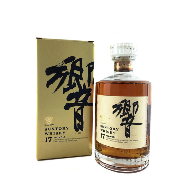Suntory Whisky Hibiki 17 Year Old & Gold Blended Japanese Whisky 750mL