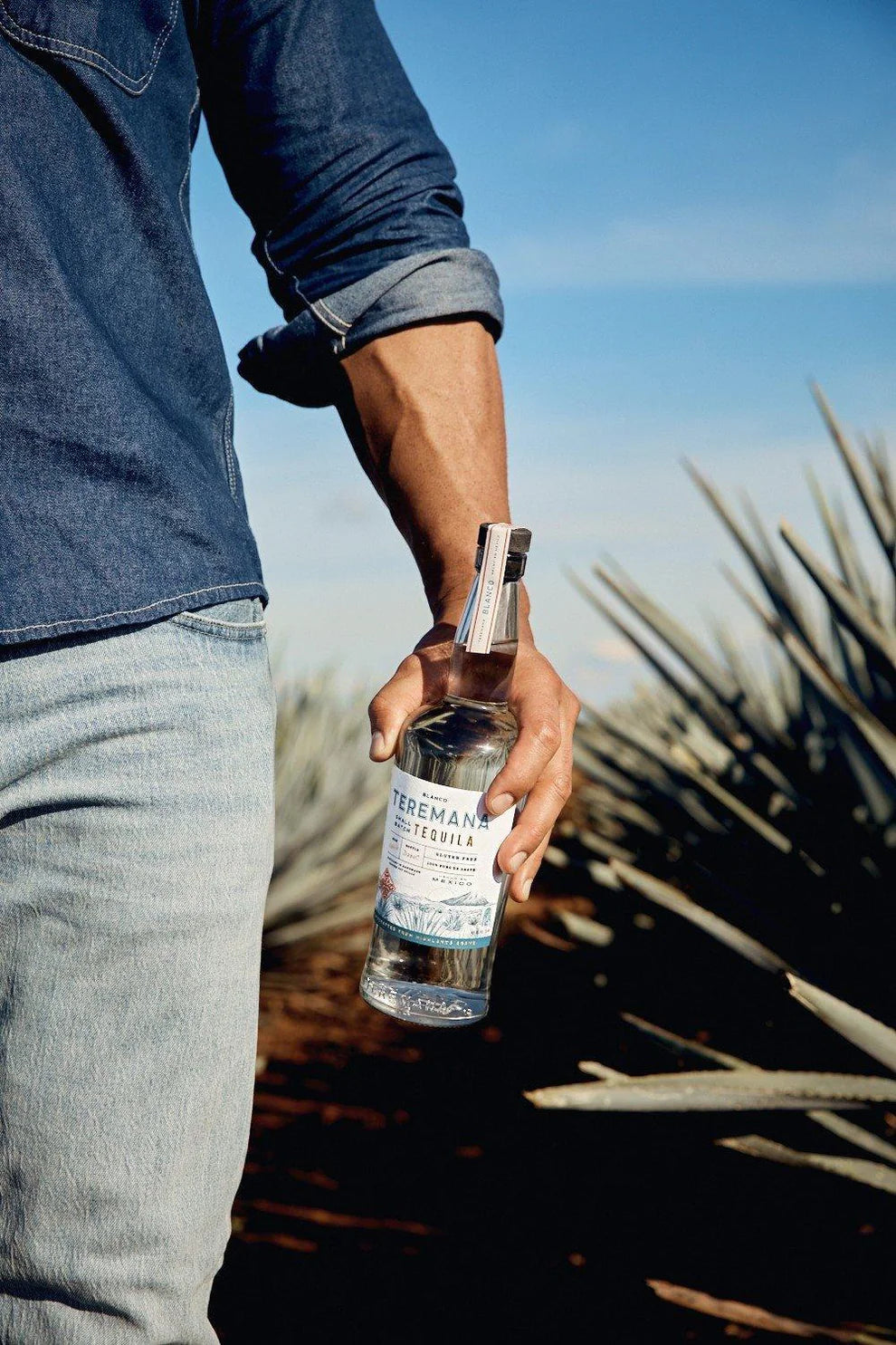 Teremana The Rock's Small Batch Blanco Tequila 1Lt