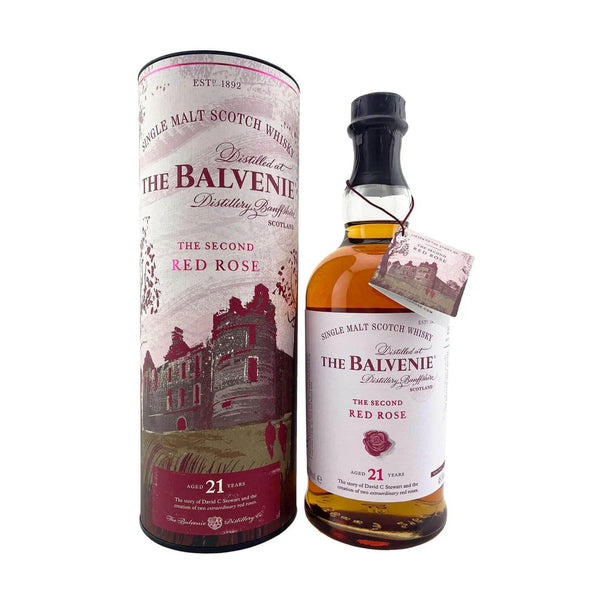 The Balvenie 21 Year Old The Second Red Rose Single Malt Whisky 700ml