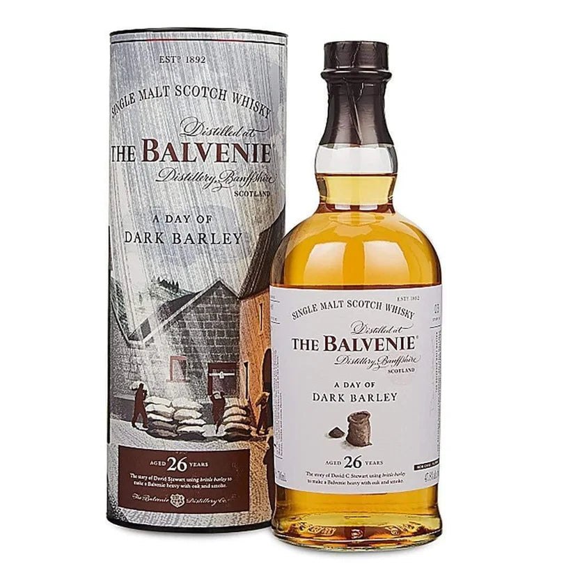 The Balvenie 26 year old ‘A day of Dark Barley’ Single Malt Scotch Whisky 700mL