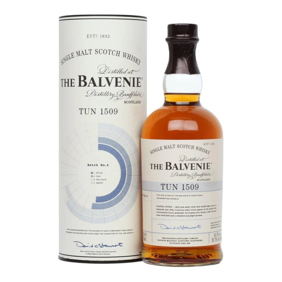 The Balvenie Tun 1509 Batch No.4 Single Malt Scotch Whisky 700mL