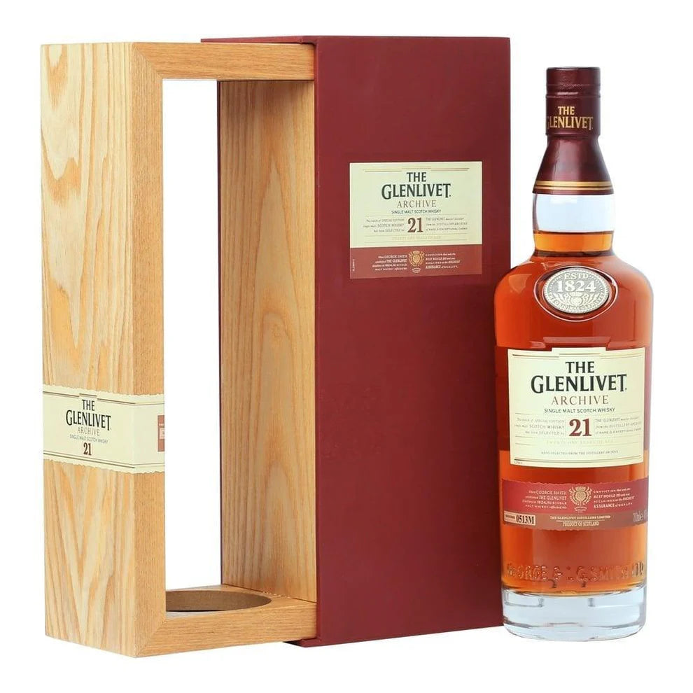 The Glenlivet Archive 21 Year Old Single Malt Scotch Whisky 700mL