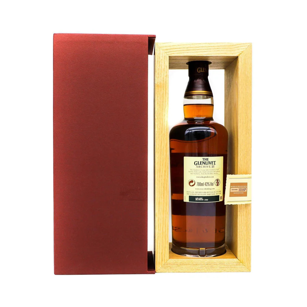 The Glenlivet Archive 21 Year Old Single Malt Scotch Whisky 700mL