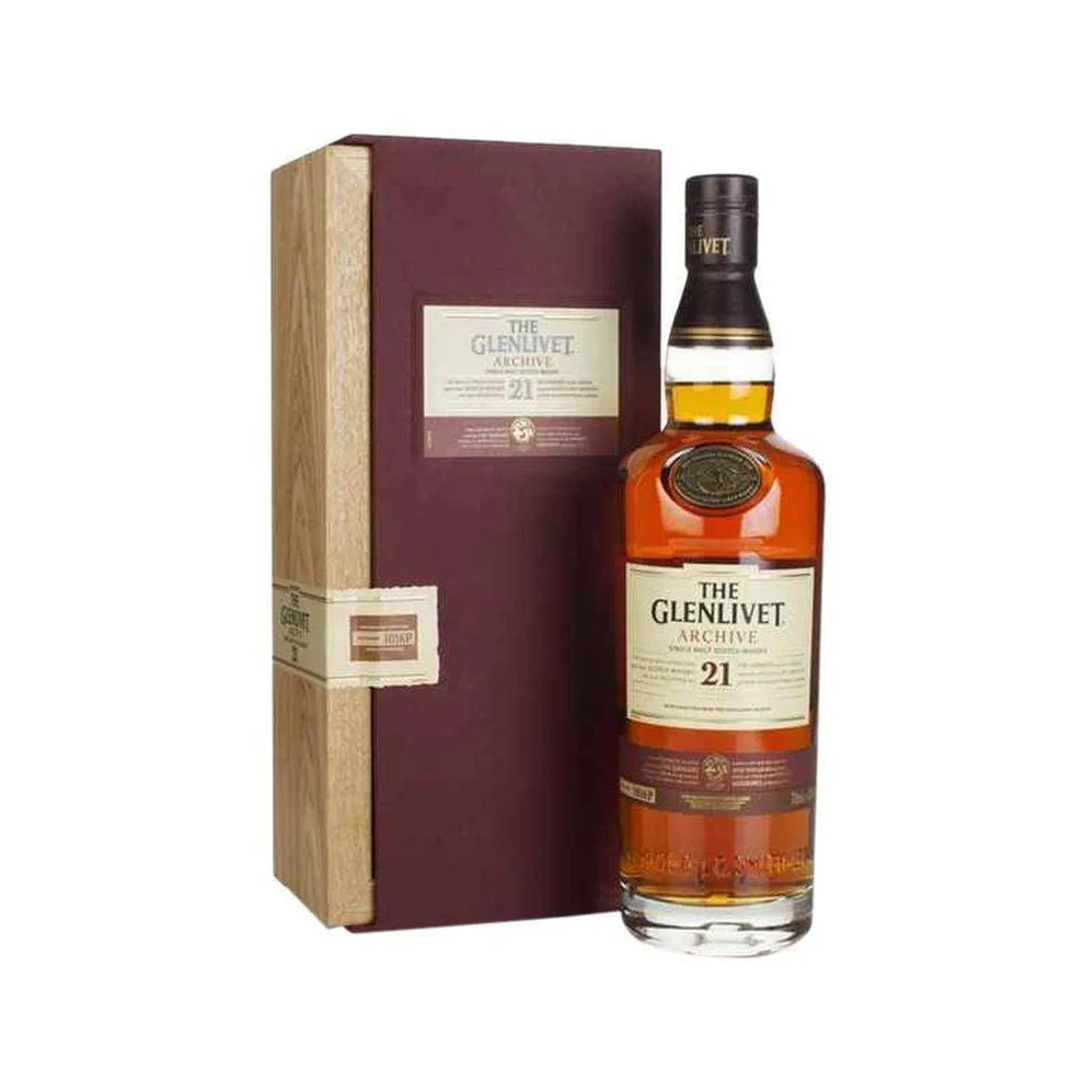The Glenlivet Archive 21 Year Old Single Malt Scotch Whisky 700mL