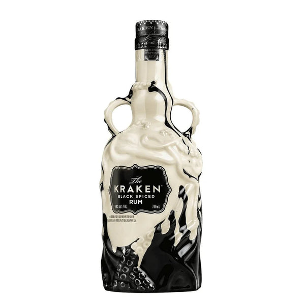 The Kraken White and Black Ceramic Limited Edition Spiced Rum 700ml