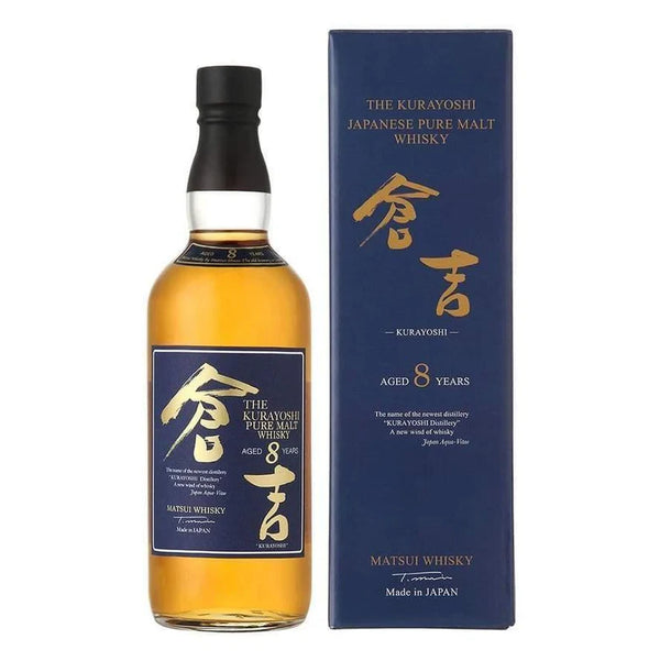 The Kurayoshi 8 Year Old Malt Japanese Whisky 700ml