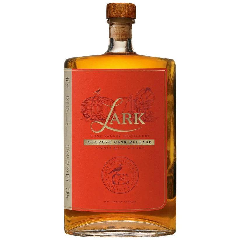 The Lark Distillery Chinotto Cask Release Single Malt Australian Whisky (500ml)
