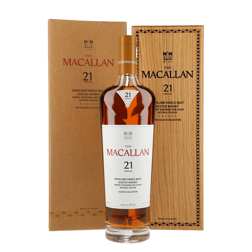 The Macallan 21 Year Old The Colour Collection Single Malt Whisky 700mL
