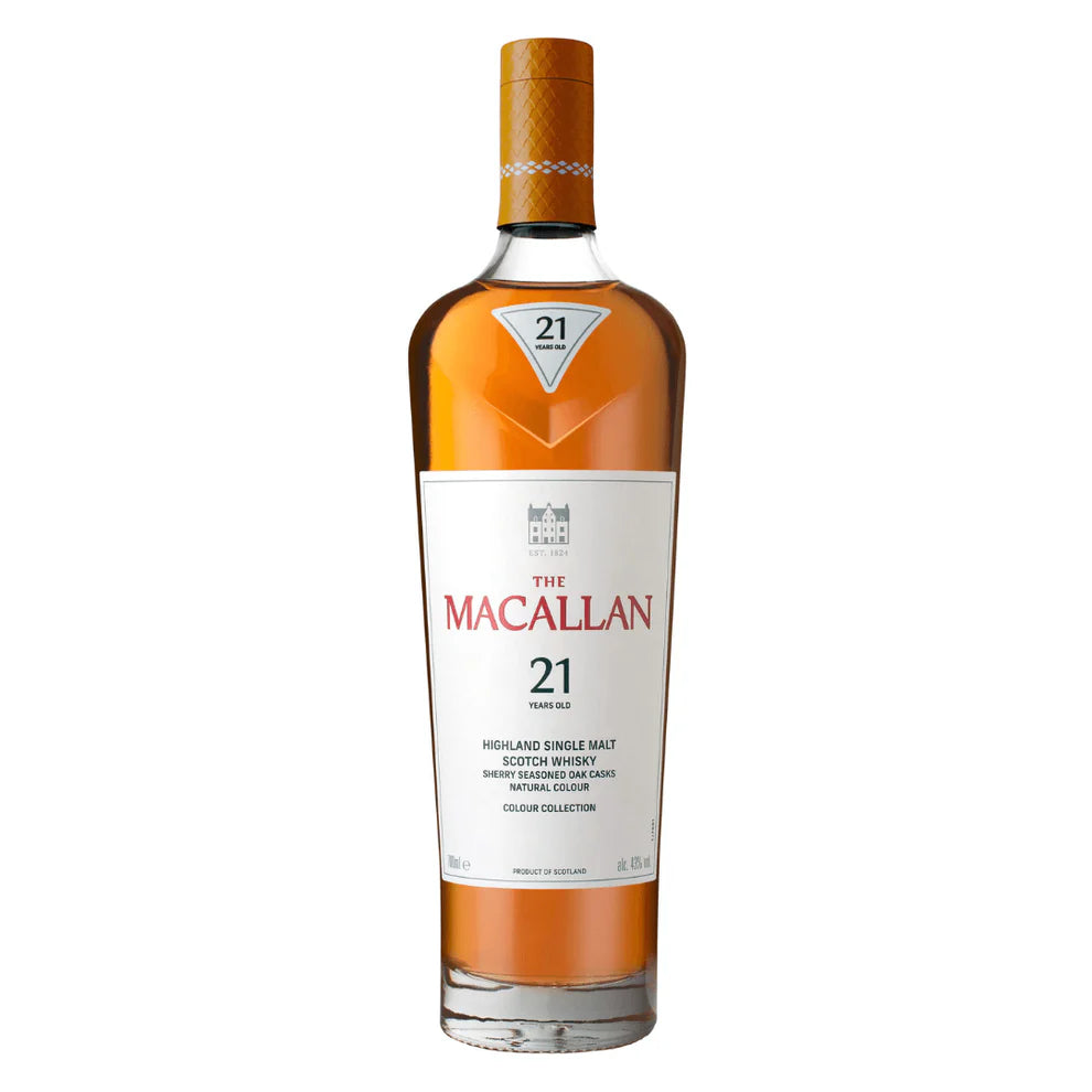 The Macallan 21 Year Old The Colour Collection Single Malt Whisky 700mL
