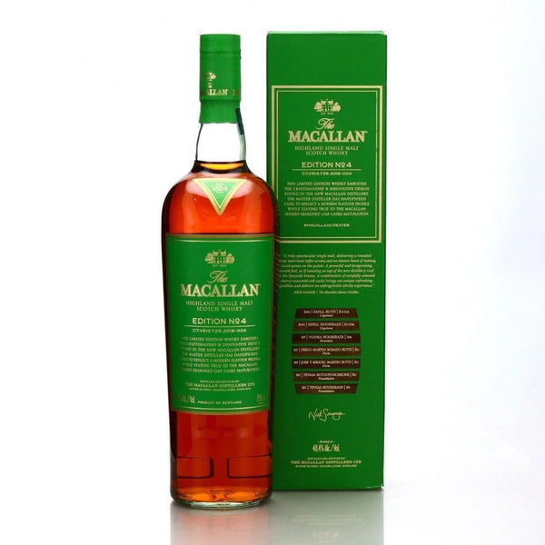 The Macallan Edition 4 Single Malt Scotch Whisky 700mL