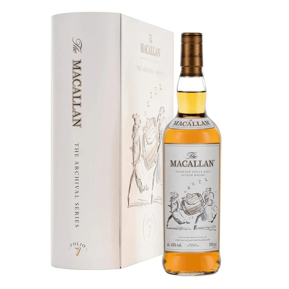 The Macallan The Archival Series Folio 7 Single Malt Scotch Whisky 700ml