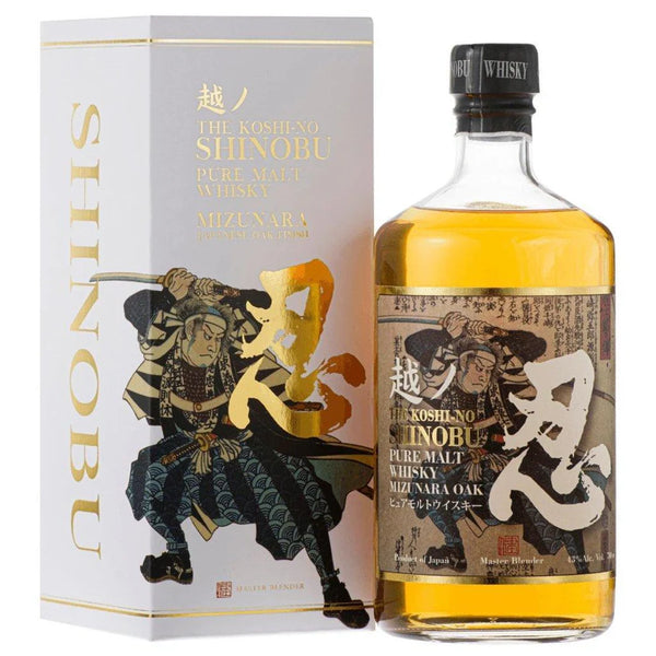 The Shinobu Pure Malt Mizunara Oak Finish Japanese Whisky 700mL