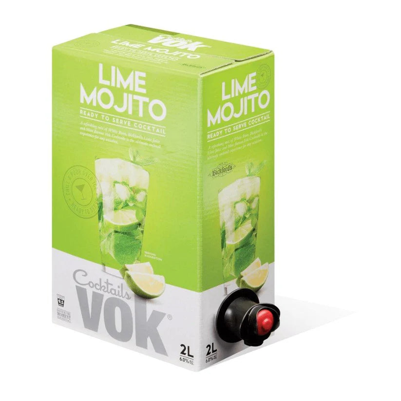 Vok Cocktails Lime Mojito 2L