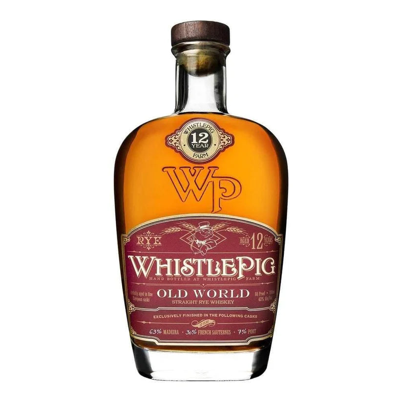 WhistlePig 12 Year Old Rye Whiskey 750mL