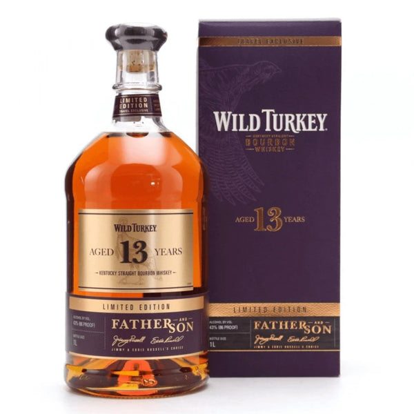 Wild Turkey Father & Son Edition 13 Year Old Bourbon Whiskey 1L