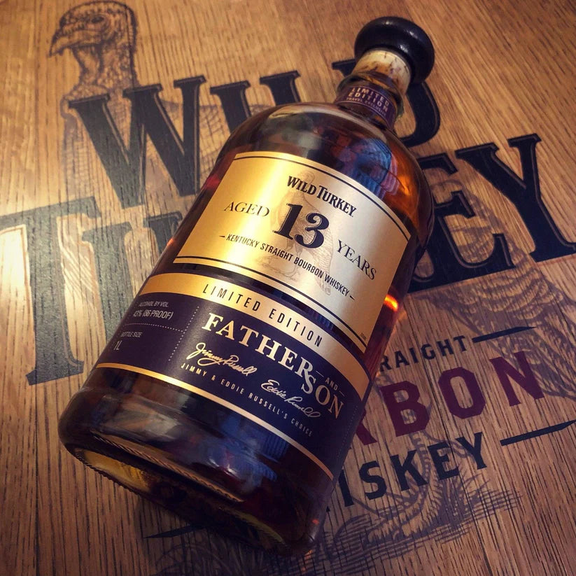 Wild Turkey Father & Son Edition 13 Year Old Bourbon Whiskey 1L