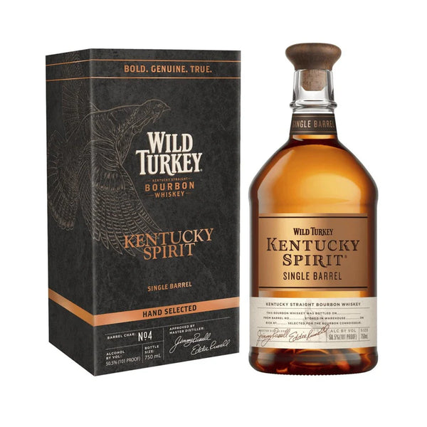 Wild Turkey Kentucky Spirit Single Barrel Bourbon Whiskey 750ml