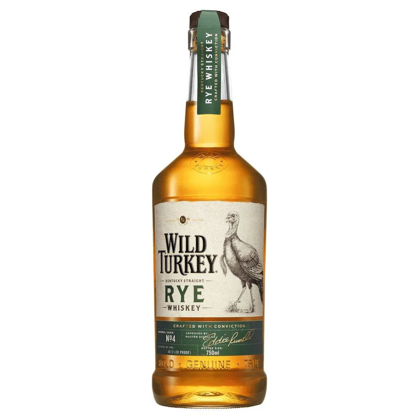 Wild Turkey Kentucky Straight Rye Whiskey 700mL