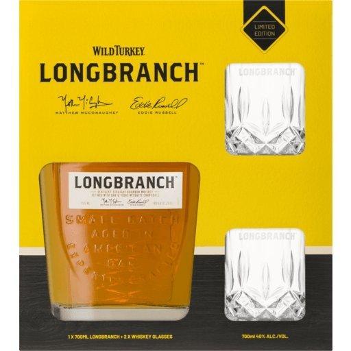 Wild Turkey Longbranch Gift Pack 700ml