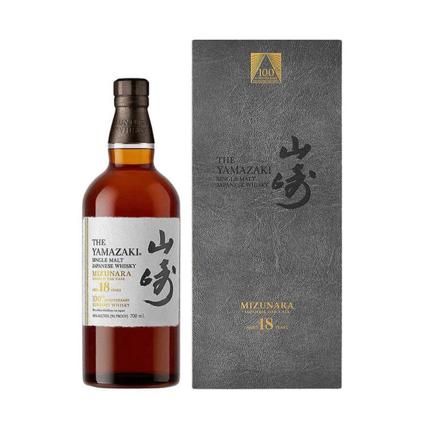Yamazaki 18 Year Old Mizunara 100th Anniversary Japanese Whisky 700ml